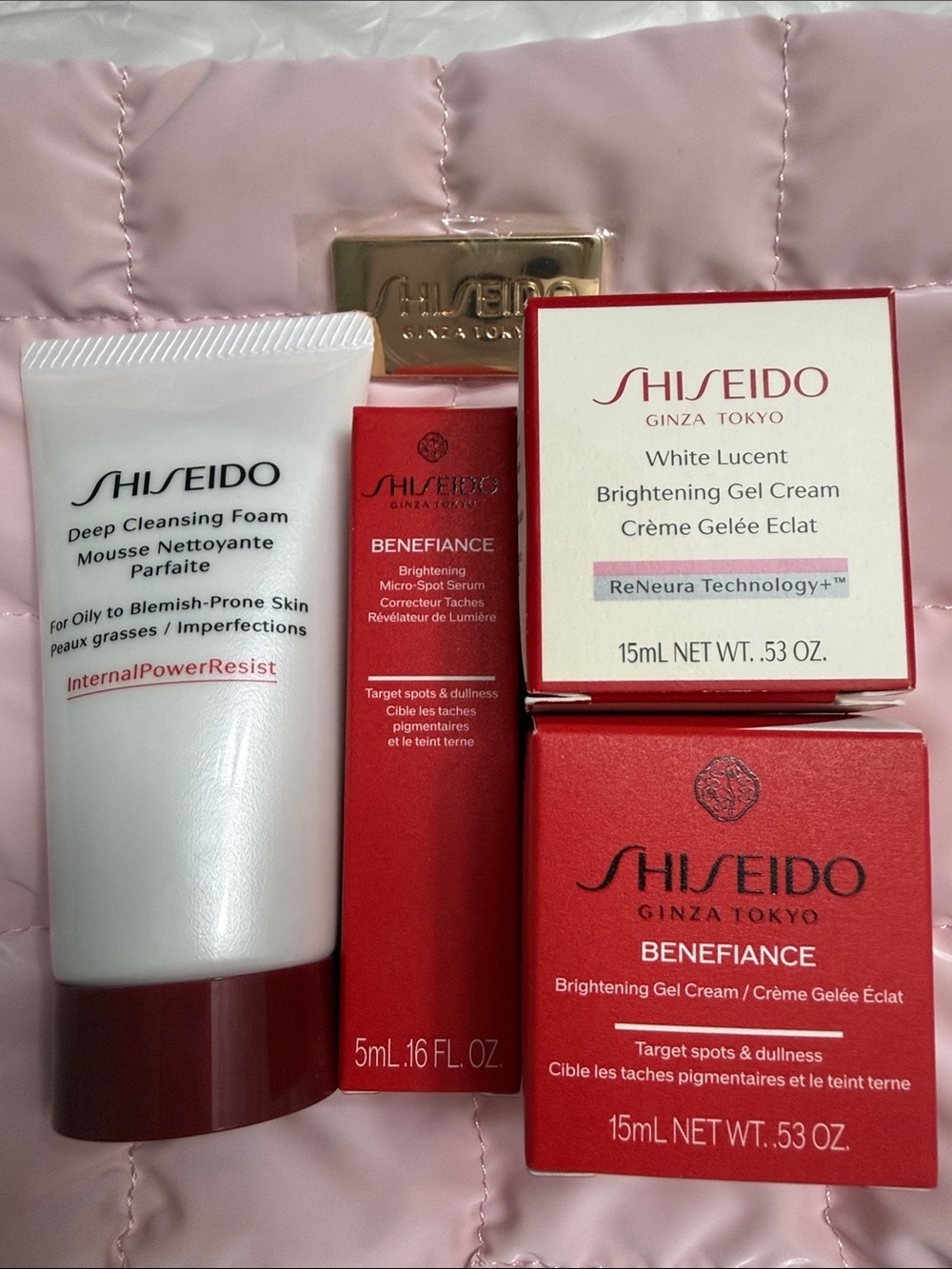 Shiseido Luxury Travel Sized Facial Care